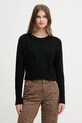 Dkny sweter czarny DJ4R0376