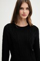 Dkny sweter czarny DJ4R0376