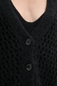 United Colors of Benetton cardigan din amestec de lana 114VD603X negru