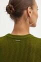 Vlněný svetr MICHAEL Michael Kors MT460YCF2G zelená