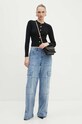 MICHAEL Michael Kors cardigan din lana MT460Y94VR negru AW24