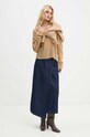 Вовняний светр Drykorn 88583.420156 коричневий AW24