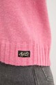 Πουλόβερ με προσθήκη μαλλιού Superdry W6110567A.22R ροζ