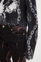 Bavlněný svetr Versace Jeans Couture 77HAFM08.CMF16 černá