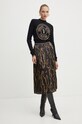 Vlnený sveter Versace Jeans Couture 77HAFM21.CM45H čierna AW24