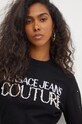 Sveter Versace Jeans Couture čierna 77HAFM30.CMN60