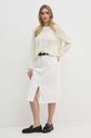 Pepe Jeans maglione in cotone ISADORA PL702159 beige AW24