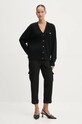 Miss Sixty cardigan din lana 6L3RJ3990000 negru AW24