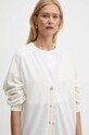 Max Mara Leisure kardigan wełniany beżowy 2426346018600
