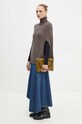 Вовняний светр Max Mara Leisure 2426366188600 коричневий AW24