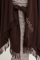 Max Mara Leisure poncho wełniane 2426736028600 brązowy