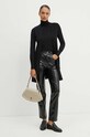 Luisa Spagnoli maglione in lana MANOS D 58439 nero AW24