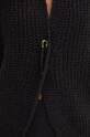 Luisa Spagnoli cardigan din amestec de lana CALDA 58493 negru