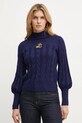 Luisa Spagnoli maglione in lana MILEDY blu navy 58395