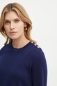 Luisa Spagnoli pulover de lana MOSE bleumarin 58407