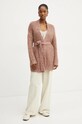 Weekend Max Mara cardigan con aggiunta di lana 2425346082600 rosa AW24
