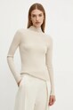 Вовняний светр Weekend Max Mara бежевий 2425366052600