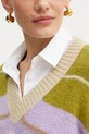 Свитер с примесью шерсти Weekend Max Mara 2425366102600 зелёный