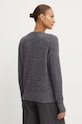 Odzież Weekend Max Mara sweter z domieszką wełny 2425366102600 szary