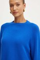 Weekend Max Mara pulover de lana albastru 2425366162600