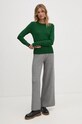 United Colors of Benetton sweter 104HD10CB zielony SS25