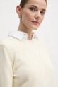 Вовняний светр United Colors of Benetton бежевий 1244D10C6