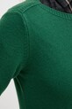 Вълнен пуловер United Colors of Benetton 1244D10C6 зелен