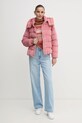 United Colors of Benetton sweter z domieszką wełny 1060D203C różowy AW24