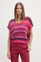 Telovnik s primesjo volne United Colors of Benetton roza 1060D401W