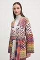 Kardigán s prímesou vlny United Colors of Benetton béžová 115CE6042