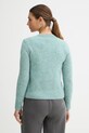 Odzież United Colors of Benetton kardigan wełniany 103ME500L turkusowy