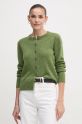 United Colors of Benetton cardigan in lana verde 103ME500L