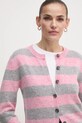 Μάλλινη ζακέτα United Colors of Benetton ροζ 103ME5014