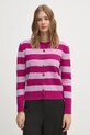 Vuneni kardigan United Colors of Benetton roza 103ME5014