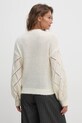 Îmbrăcăminte United Colors of Benetton pulover din amestec de lana 1442D4024 alb