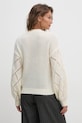 Одяг Светр з домішкою вовни United Colors of Benetton 1442D4024 білий