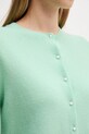 Вълнена жилетка United Colors of Benetton 1002D501U зелен