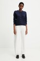 United Colors of Benetton sweter 1002D501U granatowy AW25