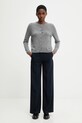 United Colors of Benetton sweter 1002D501U szary AW25
