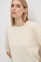 Πουλόβερ United Colors of Benetton μπεζ 1002D10D2