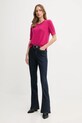 United Colors of Benetton sweter 1002D10D2 różowy AW25
