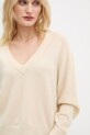 American Vintage pulover de lana bej RAX18AH24