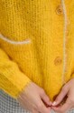 American Vintage cardigan din lana BYM19AH24 portocaliu