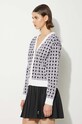 Kenzo wool blend cardigan Weave Cardigan white FE62CA4723CA.02