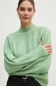 Светр з домішкою вовни Pepe Jeans IRMA PERKINS зелений PL702191