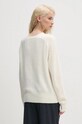 Ruházat Pepe Jeans gyapjúkeverék pulóver IRMA CREW NECK PL702192 bézs
