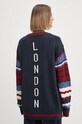 Îmbrăcăminte Pepe Jeans cardigan HARPER PL702203 bleumarin