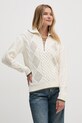 Pepe Jeans pulover HADA POLO PL702211 bej AW24