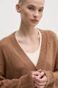 Pepe Jeans cardigan din amestec de lana IDRIS CARDIGAN bej PL702213