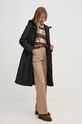 Pepe Jeans pulover din amestec de lana HELMI PL702226 maro AW24